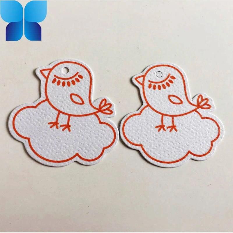 Special Paper Hangtag for Swimwear with Soft Baby Garment