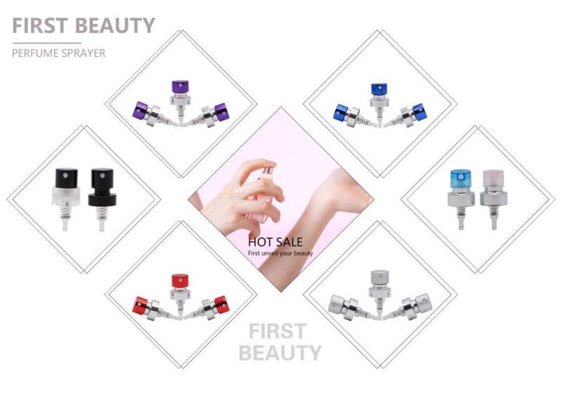 Aluminum Sprayer Perfume Spray Pump Crimpless Perfume Sprayer