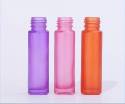 5ml 10ml Frosted Colorful Roll on Glass Bottle Essential Oil Bottle Perfume Bottle