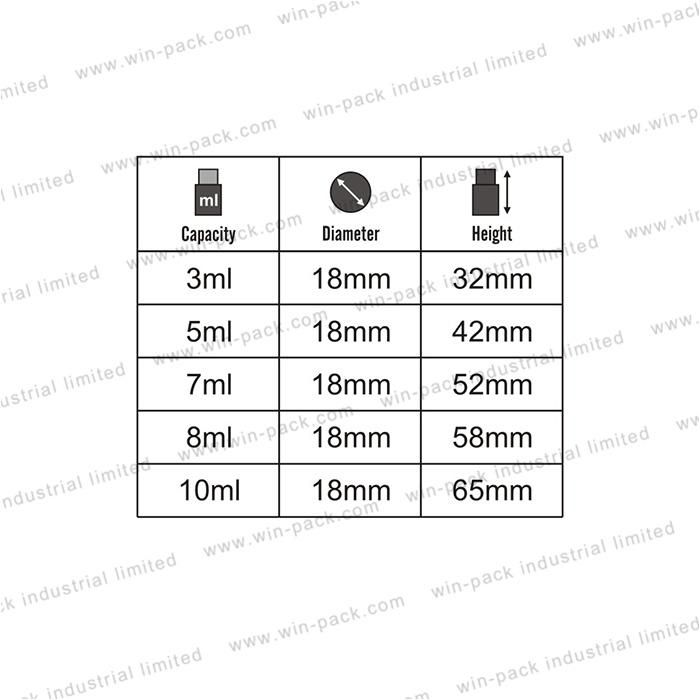 Glass Bottle Personal Care Dropper Bottle Flat Shoulder Custom Color 15/20/30/50ml Tube Bottle Wood Like Water Transfer Collar Thick Back Bottle