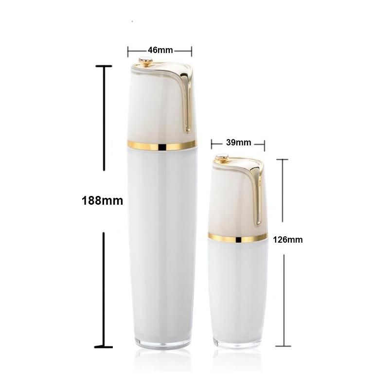 30ml 80ml Acrylic Plastic Lotion Pump Bottle for Skin Care