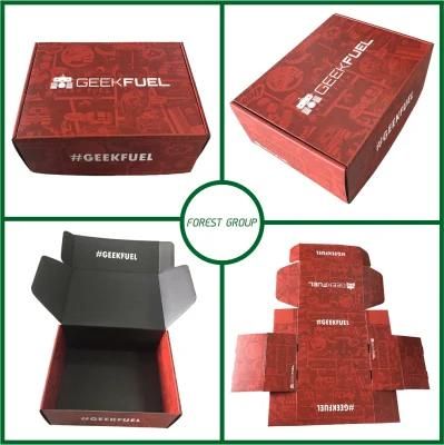 Matte Red Color Offset Printing Paper Packaging Box