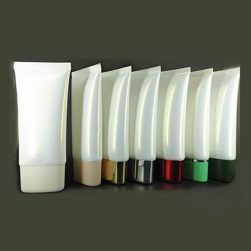 Hair Coloring Cream Tube Packaging Container Soft Metal PE Tube