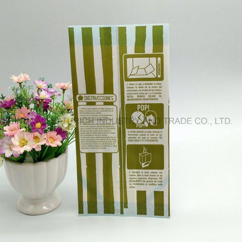 Microwave Popcorn Paper Bag Popcorn Packaging Pouch Food Packaging Bag 100g