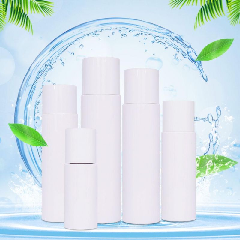 100ml 150ml 180ml 250ml White Face Moist Toner Bottle Empty Plastic Cosmetic Bottle with Inner Plug