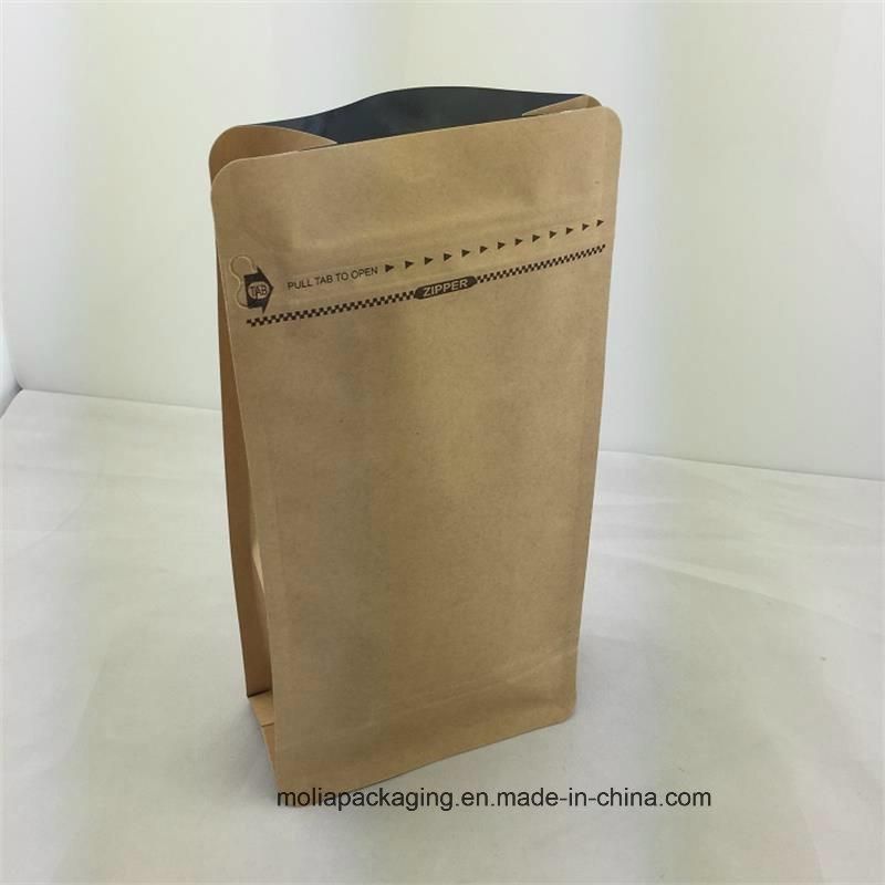 Kraft Paper Bag with Valve for Packing Nuts