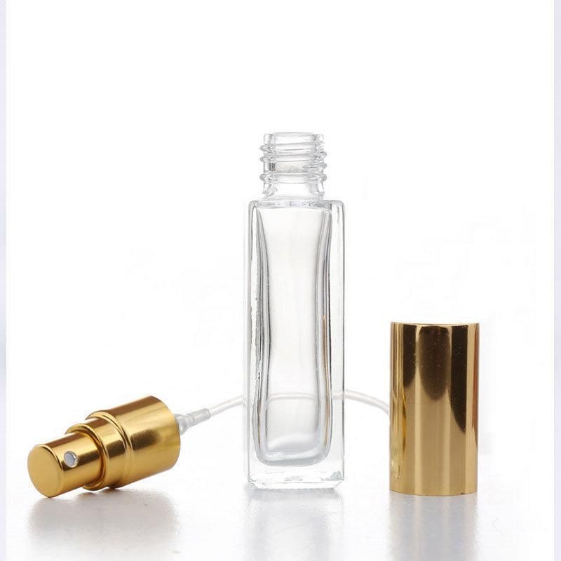 3ml 6ml 10ml 20ml Glass Perfume Spray Bottle with Aluminum Cap Mini Glass Cosmetic Packaging Bottle