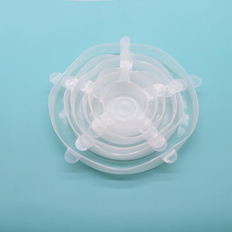 BPA-Free Stretchable Round Silicone Stretch Lids