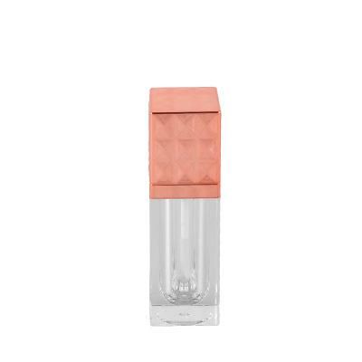 China Supplier Luxury Empty Lip Gloss Tube Square Lip Gloss Tube Container for Makeup Packaging