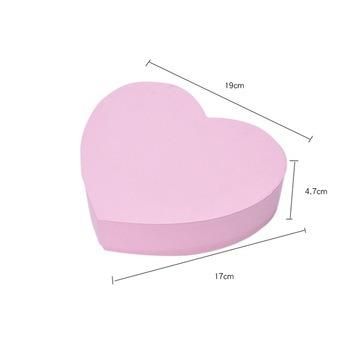 Custom Design Hot Sale Heart Shape Cosmetic Box Cardboard Box Jewellery Box Gift