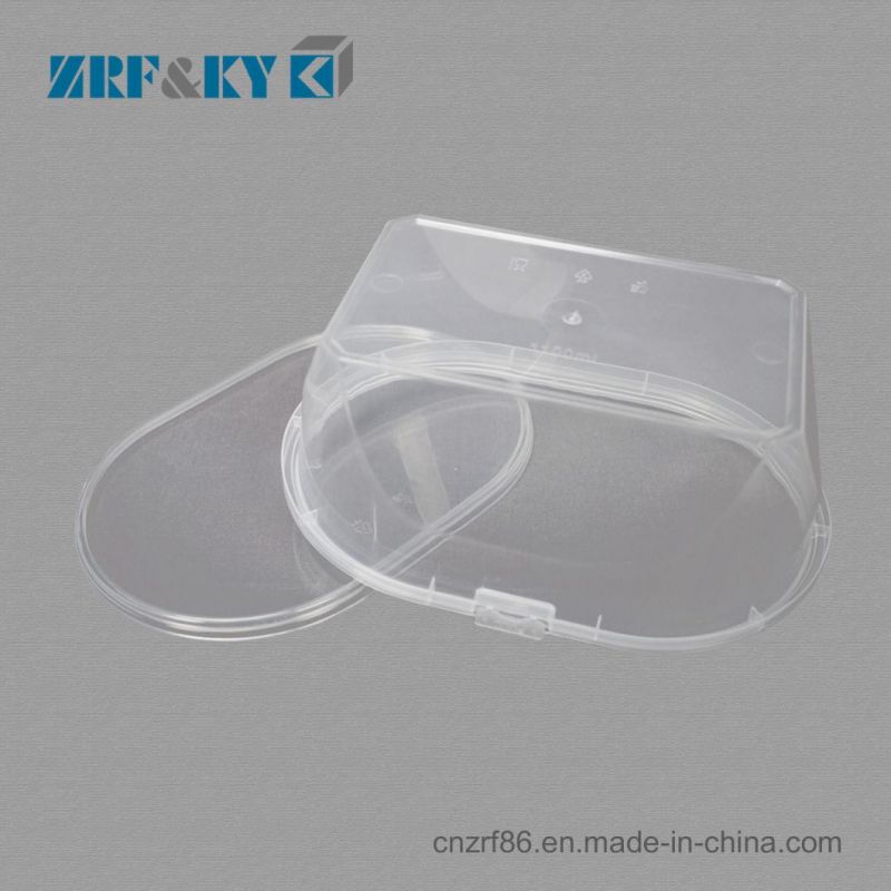 Free Sample Custom Take Away Disposable Transparent PP Plastic Food Containers with Lid Box