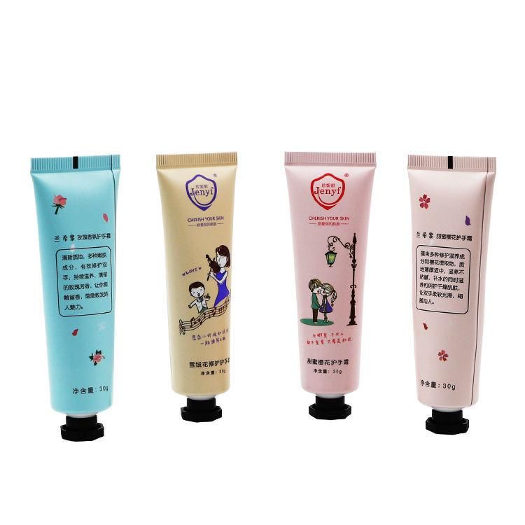 Wholesale Soft Empty Plastic PE Packaging Cosmetic Cream Tube with Screw Cap