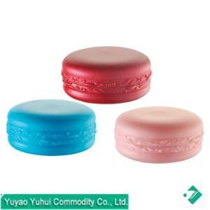 Three Color Macaron Single Wall PP Plastic Jar for Cream, Eyes, Lipstick, Hand Sample