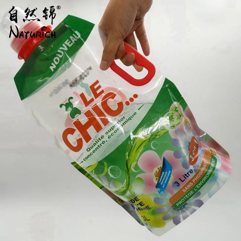 50ml Transparent Stand up Spout Bags Doypack Pouches Mylar Bags