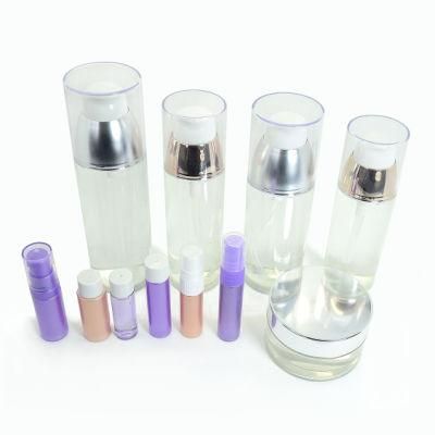 Luxury 130ml Pet Bottle with Double Wall Cap