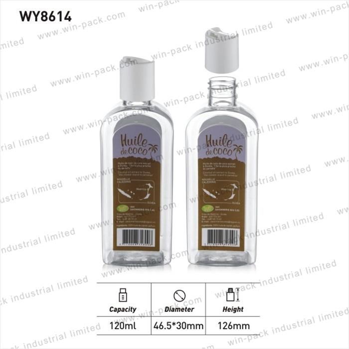 Winpack High Quality Cosmetics Essential Oil Plastic Bottle for Shampoo Liquid