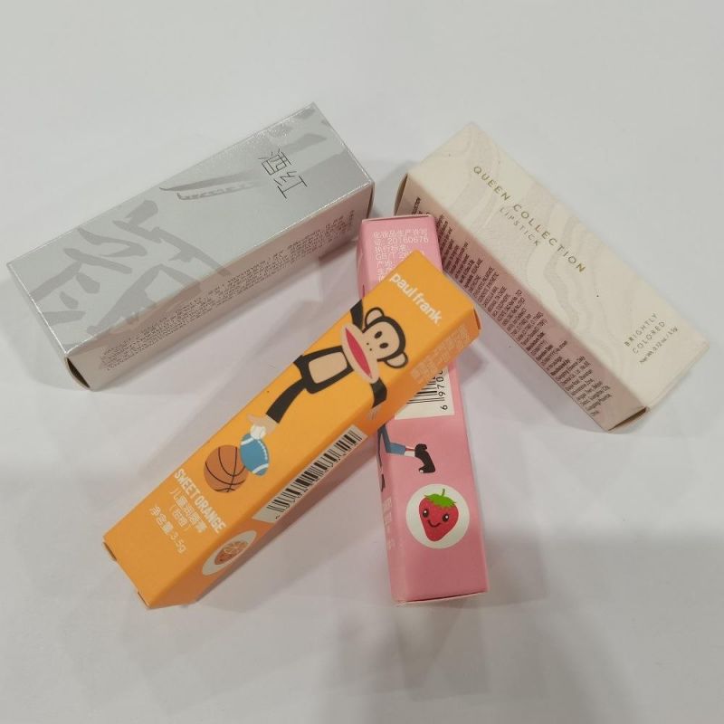 Hot Sale Factory Produce Artpaper Printed Different Designs Packaging Boxes for Lipsticks