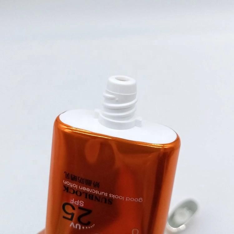Summer Sunscreen Cream Tube Container Packaging for Sunscreen Cosmetics
