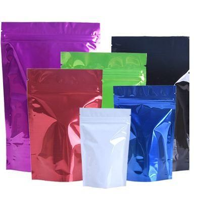 Small Mylar Bag/ Zip Lock Tobacco Pouch Zipper Foil Bag