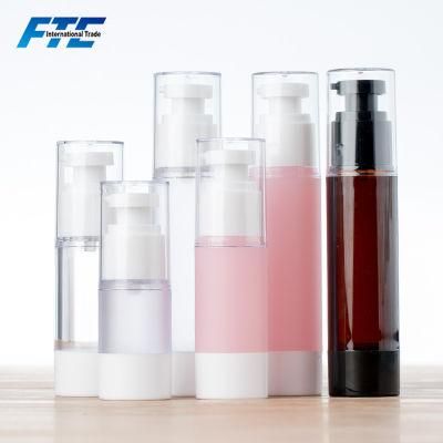 Wholesale 15ml 30ml 50ml Pump Airless Lotion Bottles