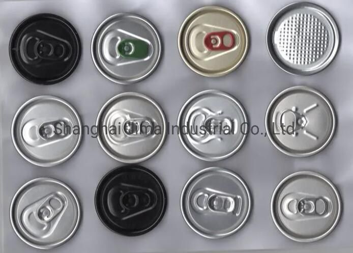 50mm Diameter200# Sot Wholesale Customize Print Slim Sleek Stubby Color Aluminum Beer Beverage Juice Drink Soda Easy Open Lids