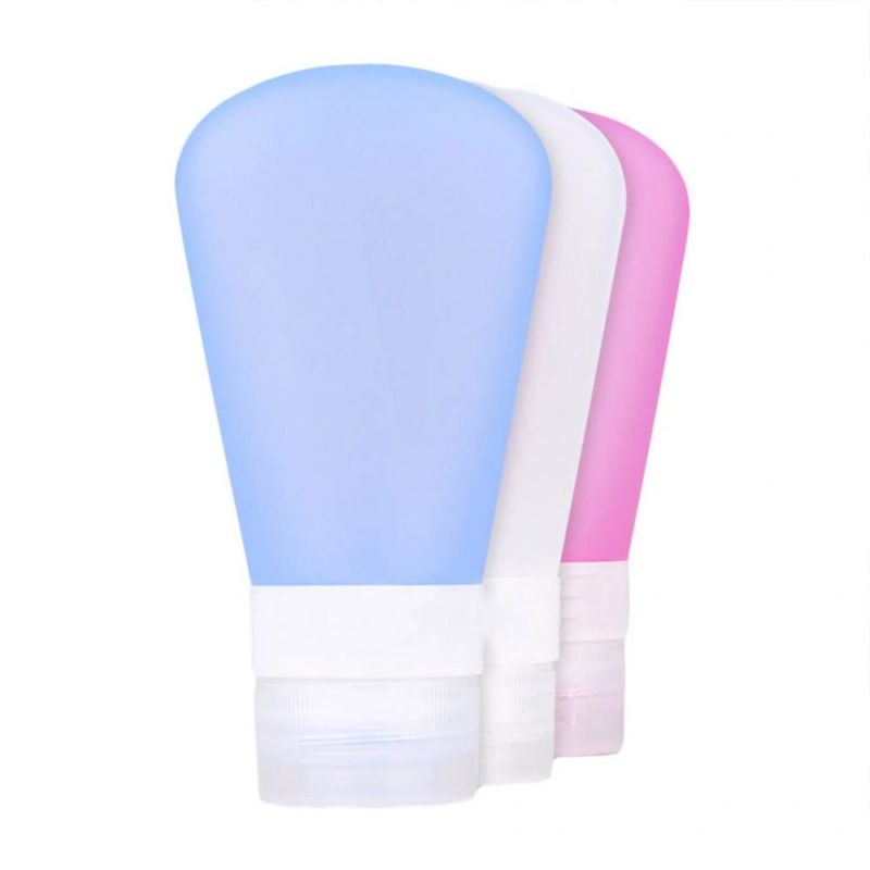 Lotion Shampoo Bath Container Silicone Travel Packing Bottle