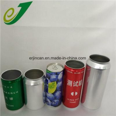 Aluminum Drink Cans Easy Open Cans Sleek Cans 330 Ml