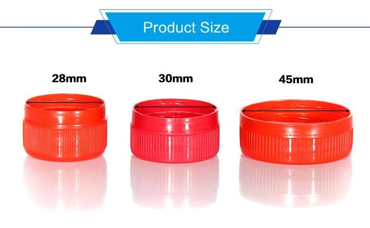 Custom Plastic Soda Bottle 28mm Bottle Cap