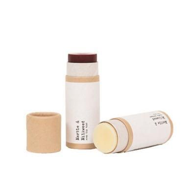 Deodorant Compostable Containers Push up Paper Tube