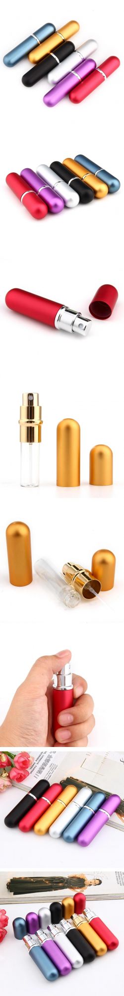 Customized Refillable Perfume Atomizer Bottle Spray Glass Bottle