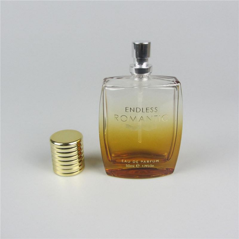 Frosted Flat Square Empty Glass Bottle for Perfume