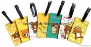 2015 Fashion High Quality Plastic Promotional 3D PVC Luggage Tag