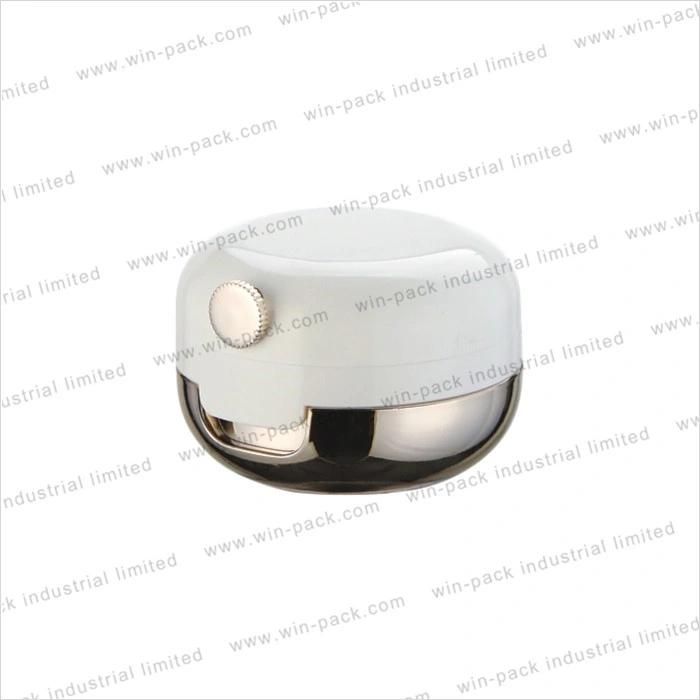 Winpack Hot Sell Round White Loose Powder Case for Cosmetic Packing