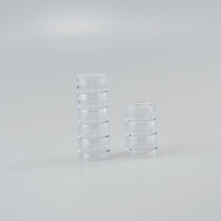 5 G Sample for Trial PS Container Cosmetics Packaging Trial Pack Mini Jar