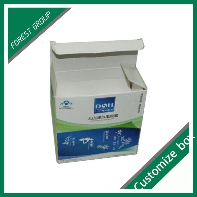 China Folding Glossy Cardboard Medicine Box