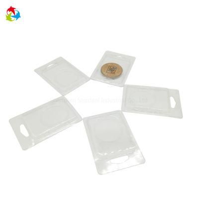 OEM Design Clear Clamshell Coin Blister Packaging