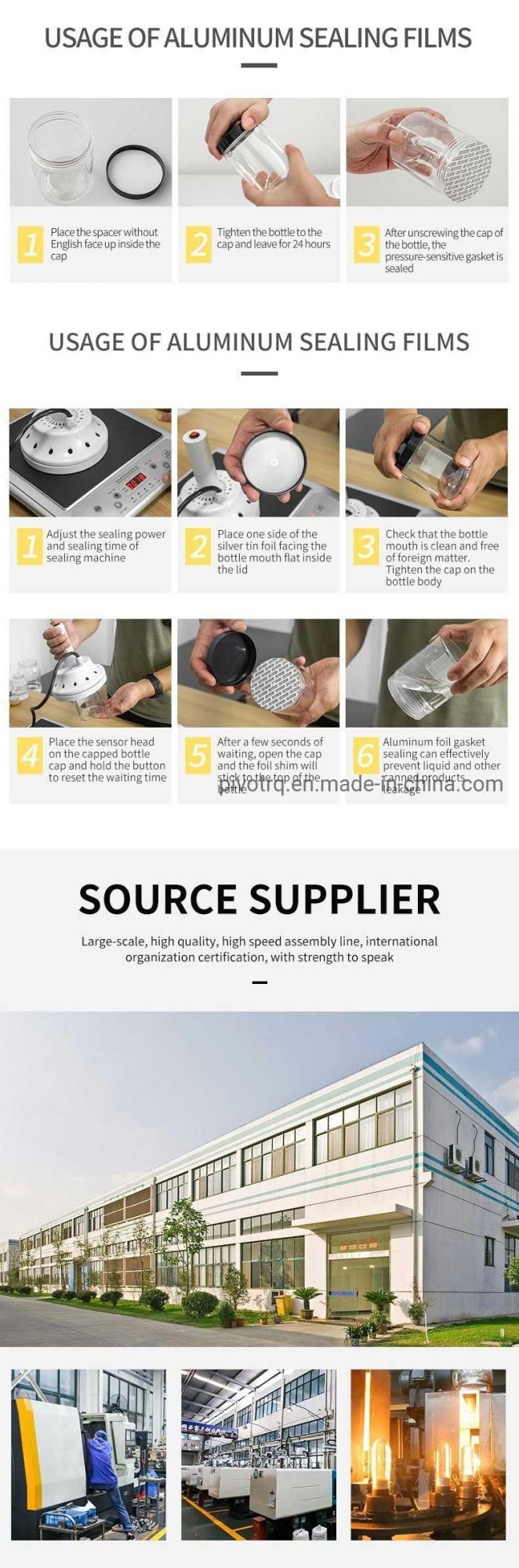 420ml 470ml 500ml 630ml 670ml Clear Plastic Bottle for Food Storage
