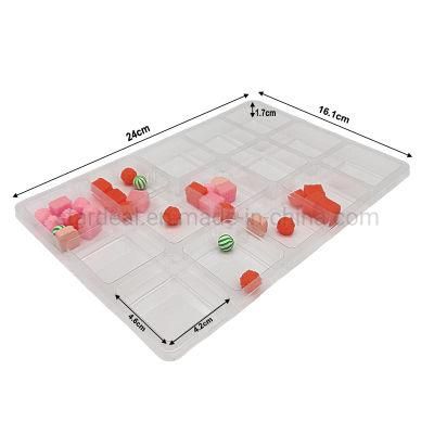 Disposable Clear Plastic Small Chocolate Packing Trays Blisster