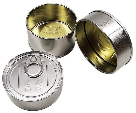 100ml 3.5g Self-Seal Press It Tin Cans Cannaburst Tin Jars Containers with Stickers Labels