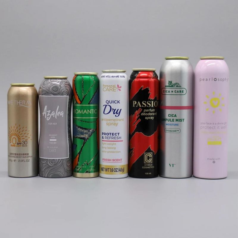 High Quality Aluminum Can for Aerosol Spray Usage