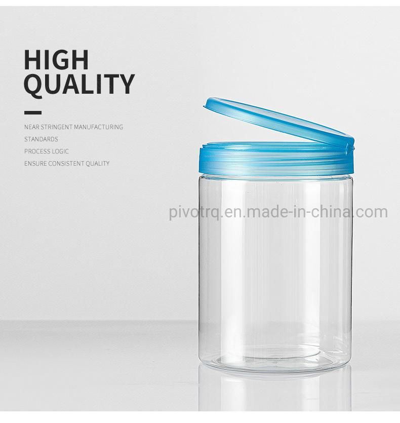 420ml 470ml 500ml 630ml 670ml Clear Plastic Bottle for Food Storage