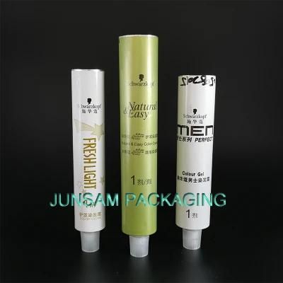 Cosmetic Cream Semi-Liquid Packing Tube Aluminum Soft Metal Flexible Packaging Hot Trend