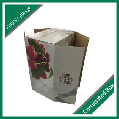 Glossy Printing Paper Corrugated Carton in China