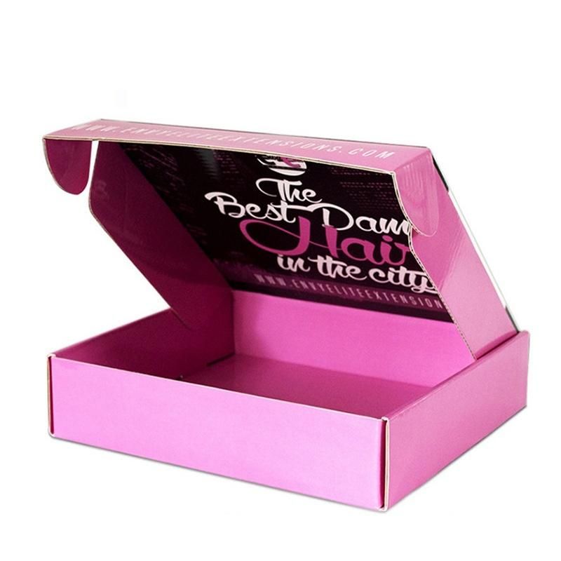 Corrugated Cardboard Mailer Shipping Gift Packaging Box with Printed Logo