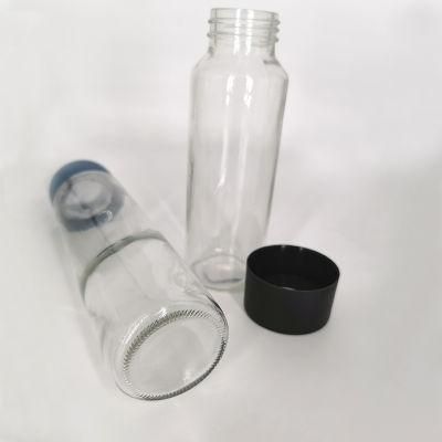 250ml-800ml Clear and Frosted Voss Water Glass Bottle Wholesale