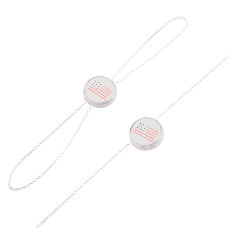 Custom Garment Brand Name Hangtag Epoxy Hang Tag String (DL116-2)