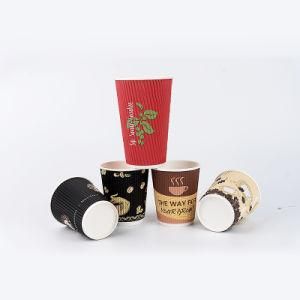 Disposable Double Wall Paper Cups Eco Paper Coffee Cups