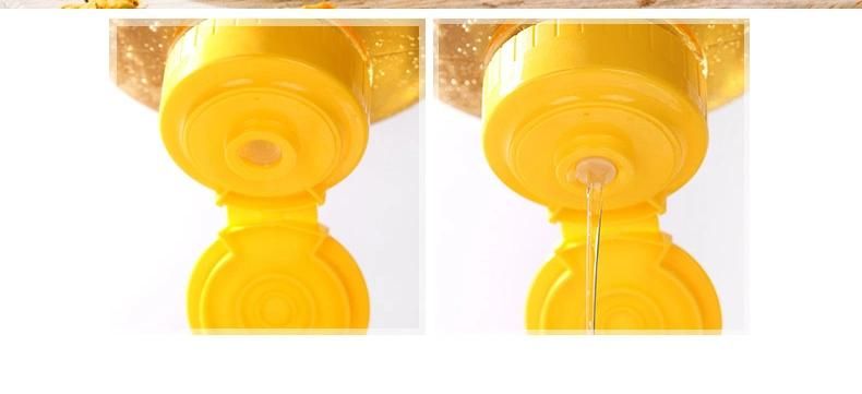 28 410 Yellow Honey Cap with Silicone Valve for Dish Detergent