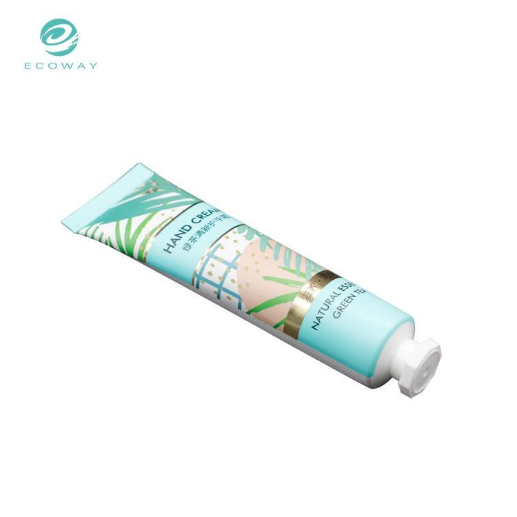 Personal Care Hand Cream Aluminium Laminated Tubes with Octagonal Cap