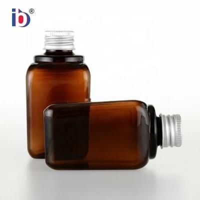 Wholesale High Quality Plastic Bottle Packaging High End Brown Cosmetic Bottle